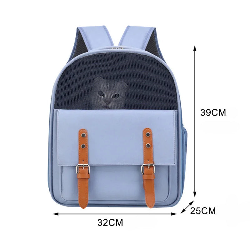 Sac de transport chat grande poches MonAmiFidèle