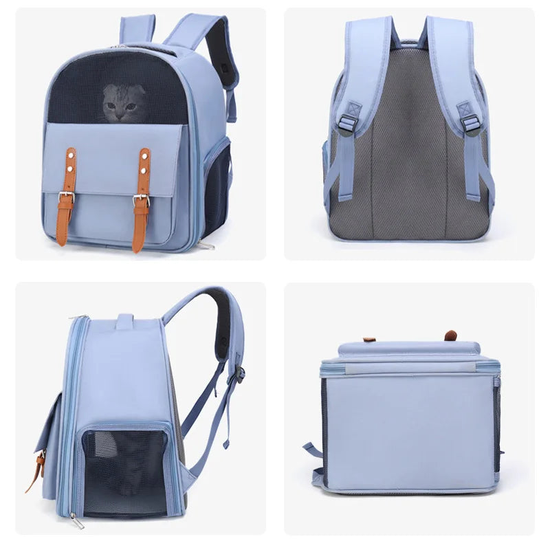 Sac de transport chat grande poches MonAmiFidèle
