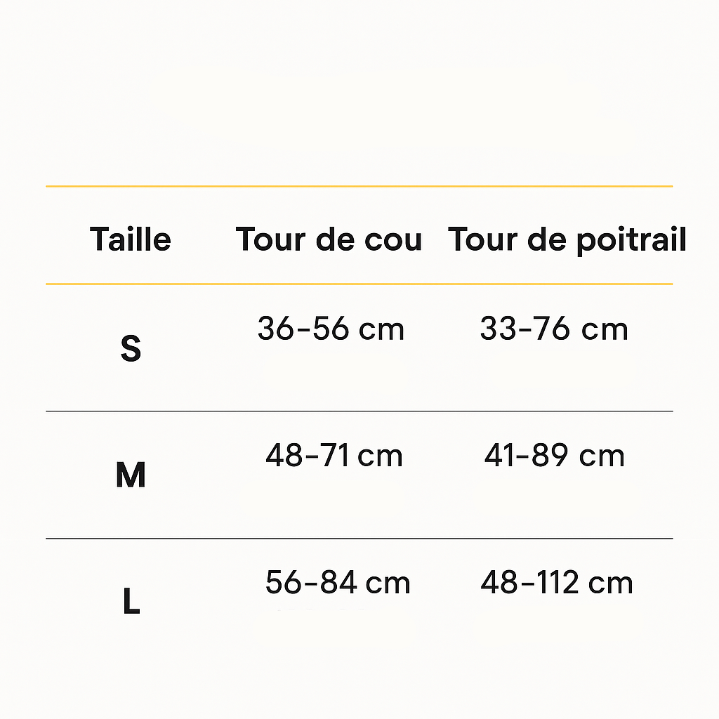 Chien Harnais MonAmiFidèle