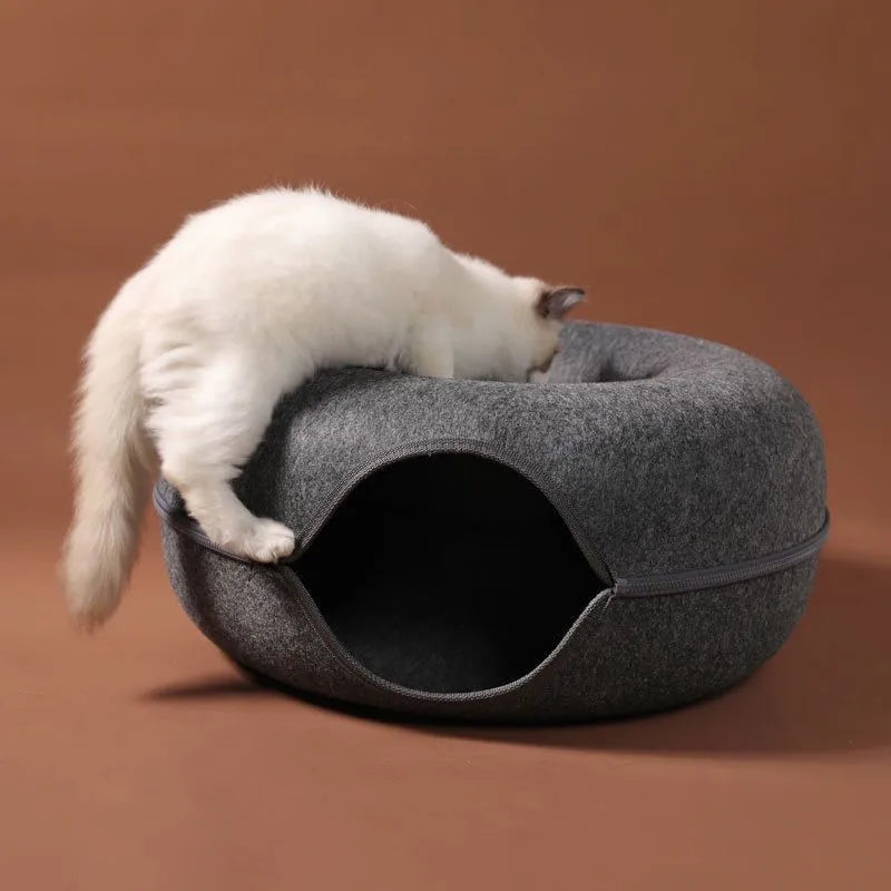Panier Chat Donut