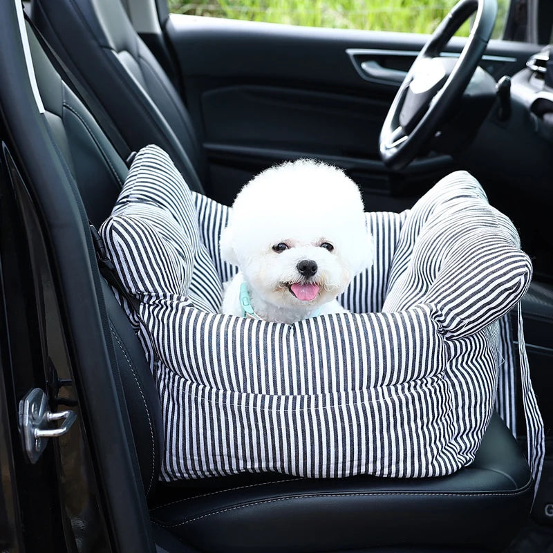 Pet Car Safety Seat Bed Pad Kennel Removable Washable Pet Supplies Four Season Universal Outdoors Traveling Indoor Dog Car Seat MonAmiFidèle