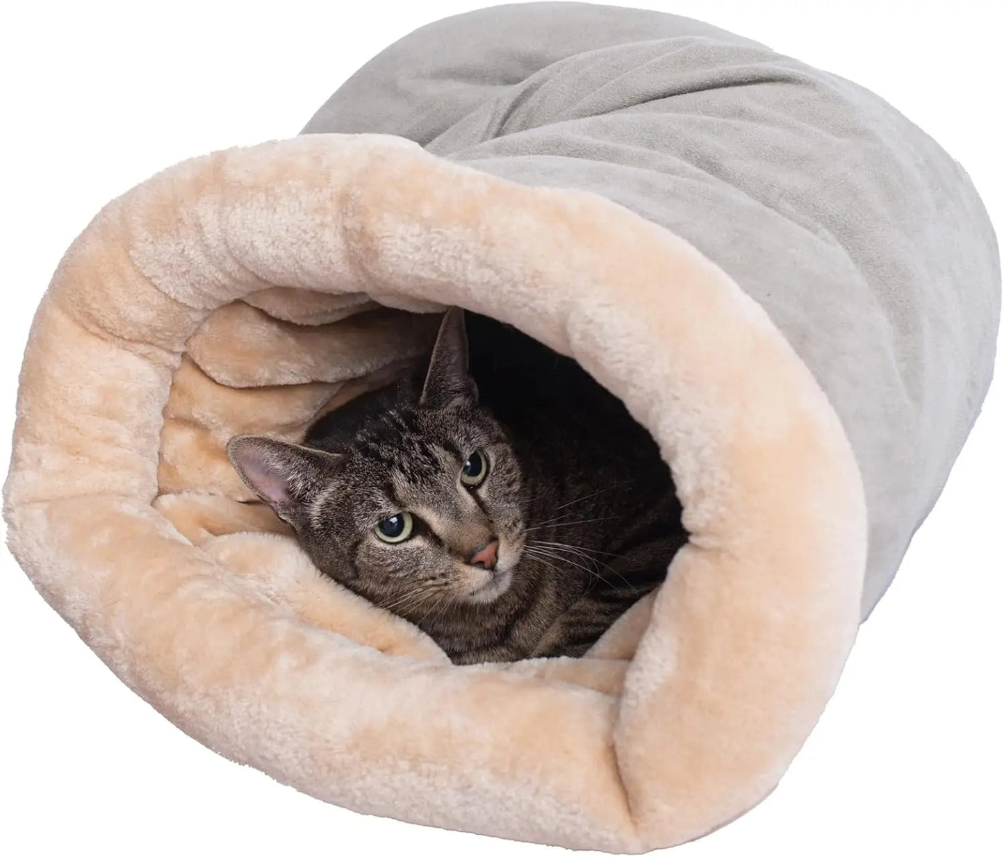 Autumn and Winter Cat Sleeping Bag Semi-enclosed Cat Nest Warm Small and Medium-sized Pet Nest Can Be Disassembled and Washed MonAmiFidèle