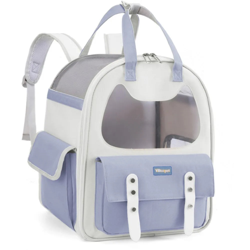 Sac à Dos pour Chat Hublot tête de chat MonAmiFidèle
