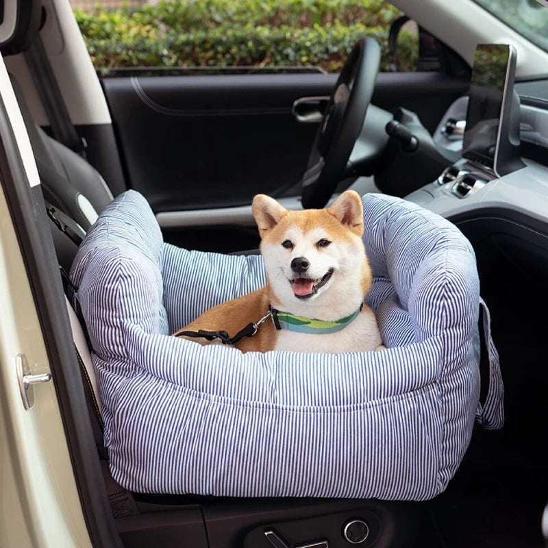 Pet Car Safety Seat Bed Pad Kennel Removable Washable Pet Supplies Four Season Universal Outdoors Traveling Indoor Dog Car Seat MonAmiFidèle