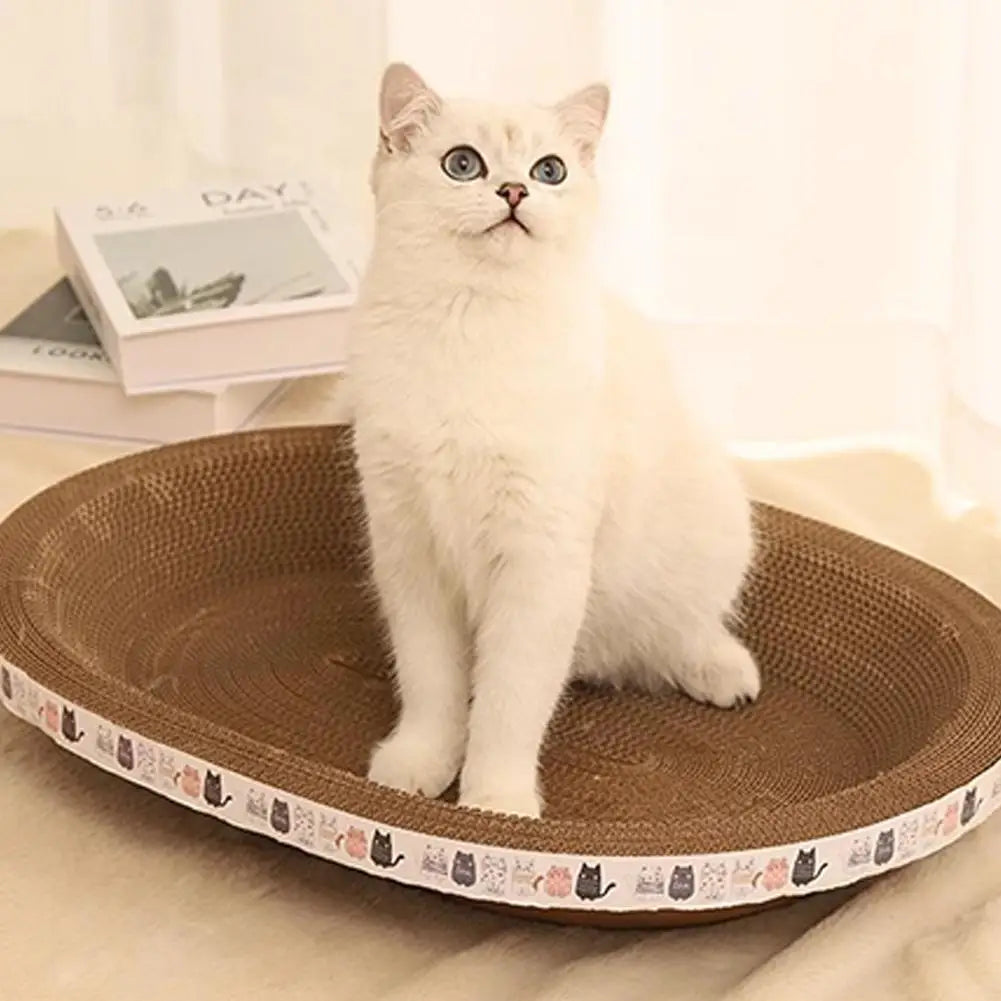 Panier griffoir Chat oval/rond MonAmiFidèle