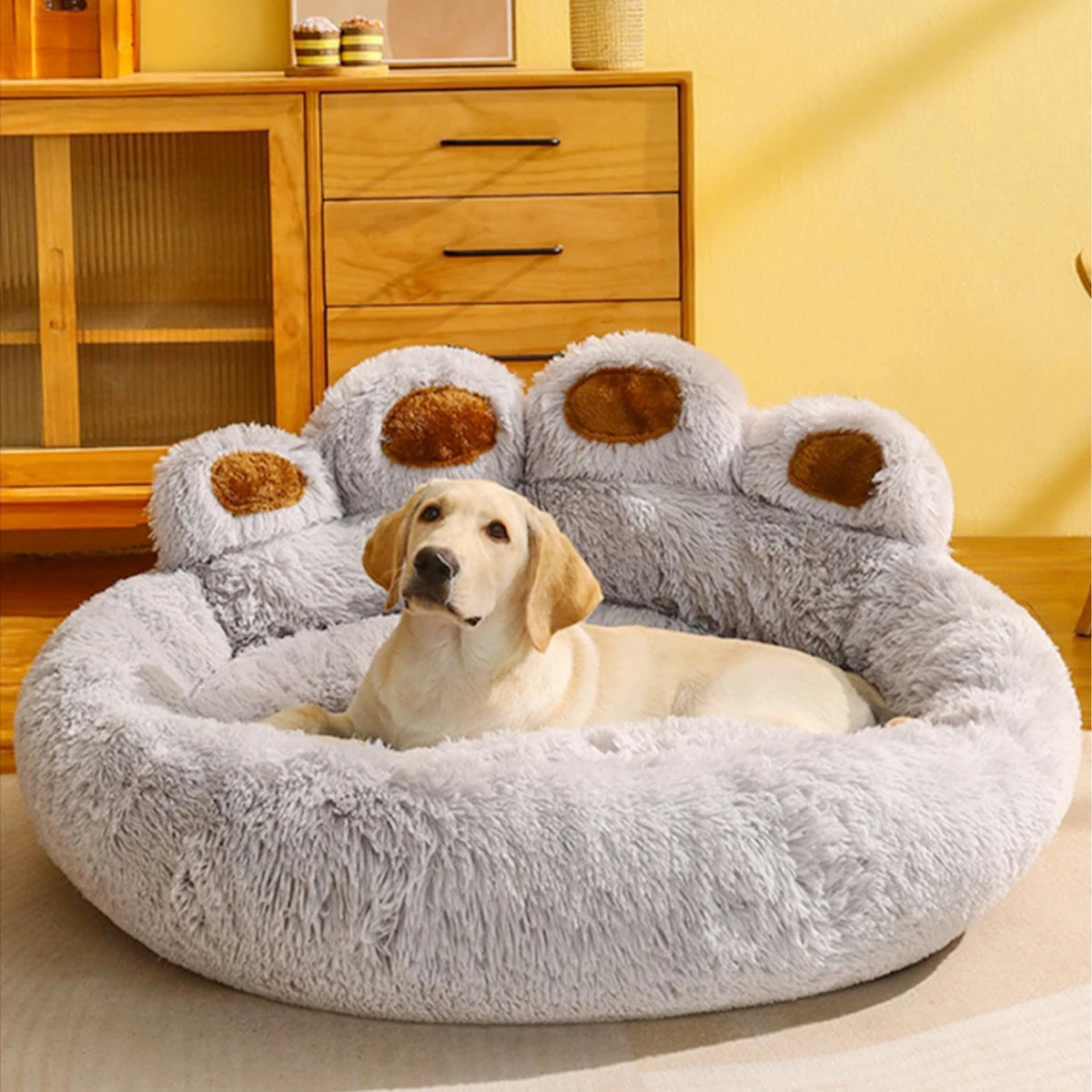 Coussin fluffy chien MonAmiFidèle
