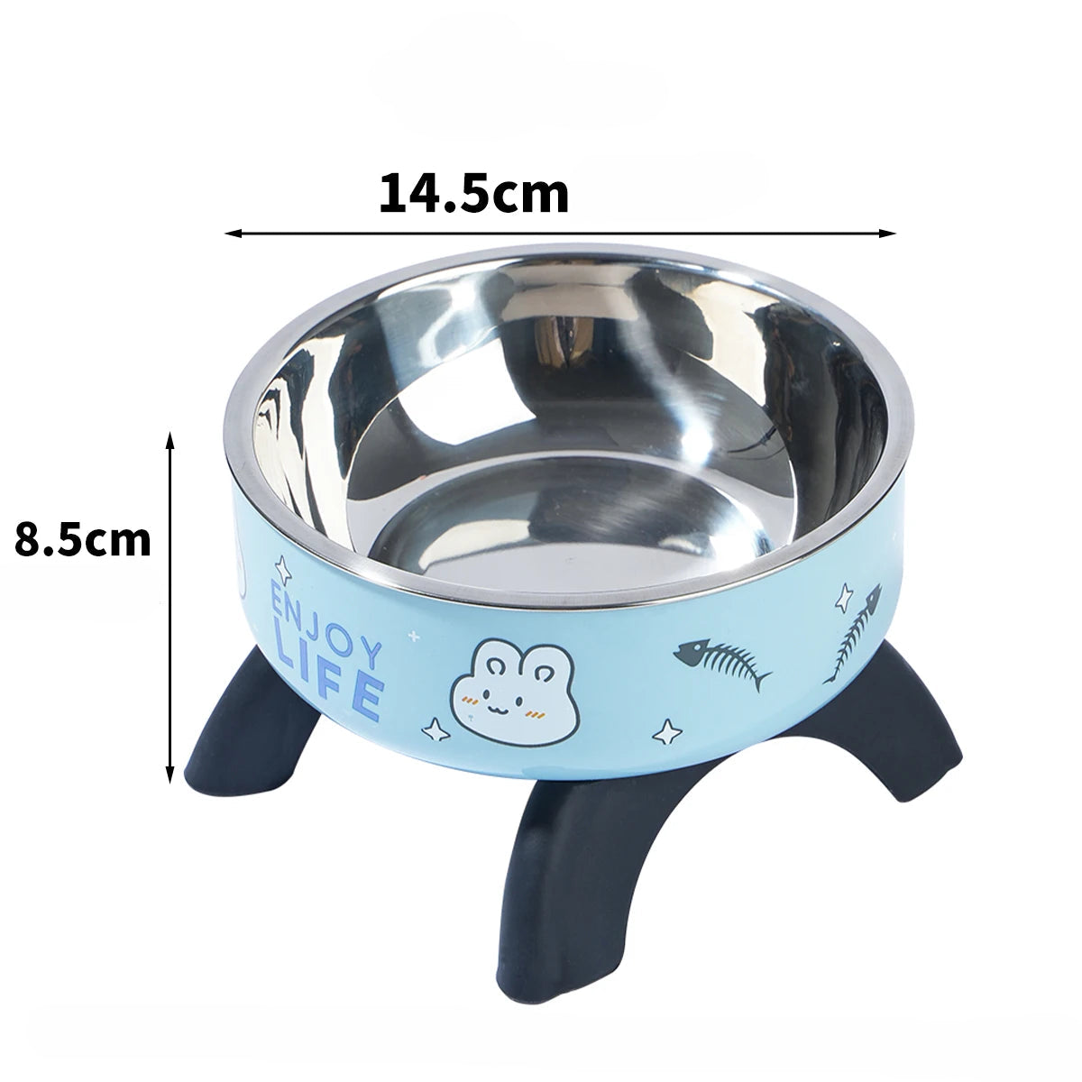 Gamelle en Inox pour Chat mignon MonAmiFidèle