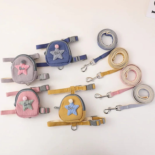 Harnais Laisse Chat Sac à Dos Love MonAmiFidèle