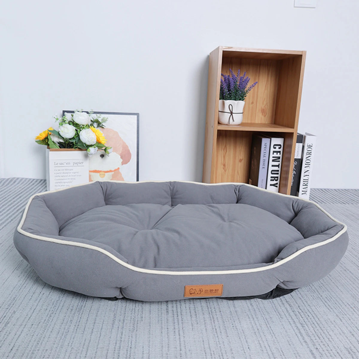 Large Dog Bed for Cats All Seasons Dog Pad Summer Sleeping Puppy Bed for French Bulldog Teedy Cooling Cat Bed for Small Dog Pet MonAmiFidèle