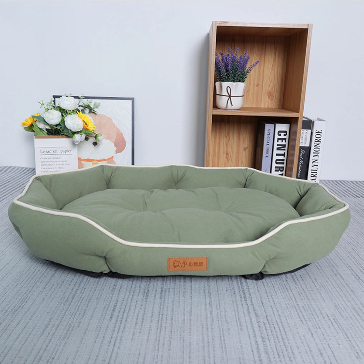 Large Dog Bed for Cats All Seasons Dog Pad Summer Sleeping Puppy Bed for French Bulldog Teedy Cooling Cat Bed for Small Dog Pet MonAmiFidèle