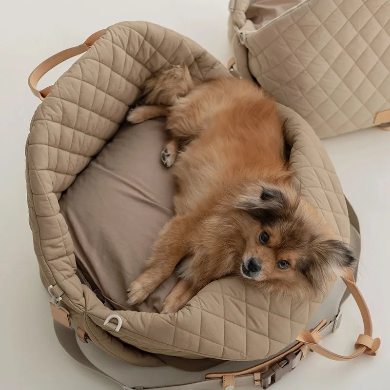 Siège Auto Chien 4 en 1 Finition Luxe MonAmiFidèle