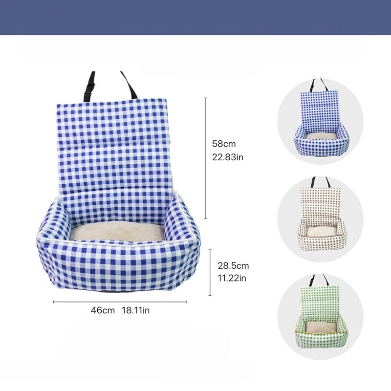 Detachable Dog Car Seat Bag Pet Travel Backpack Pet Handbag Carrier Bag Lightweight Cat Foldable Dog Bag For Traveling MonAmiFidèle