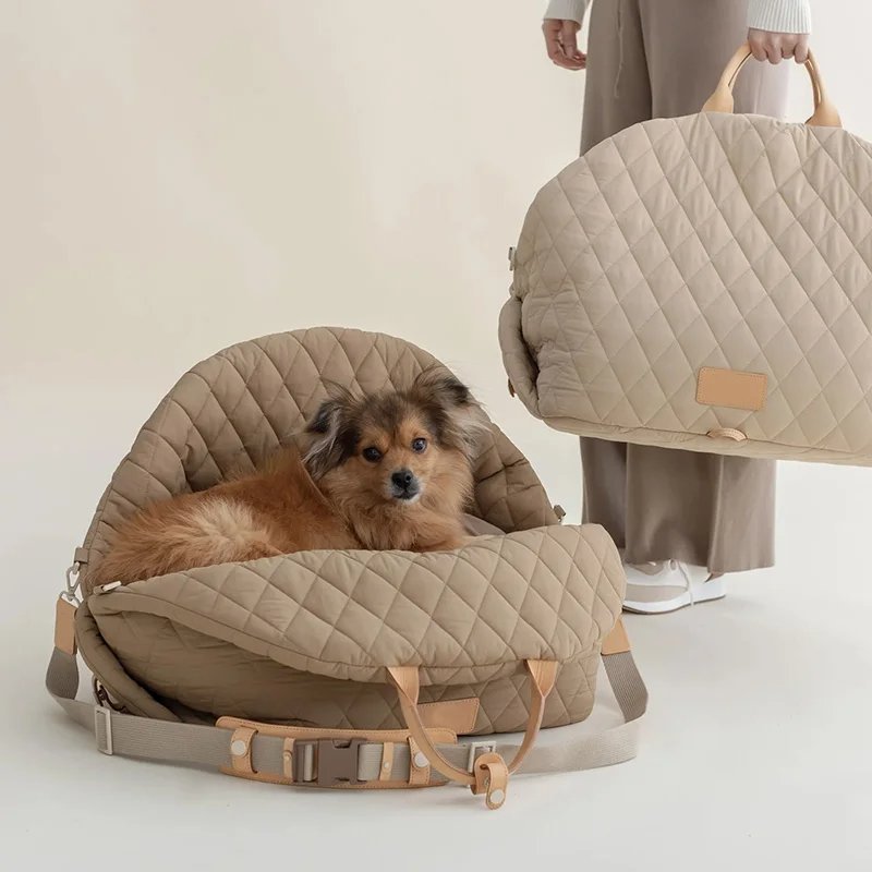 Siège Auto Chien 4 en 1 Finition Luxe MonAmiFidèle