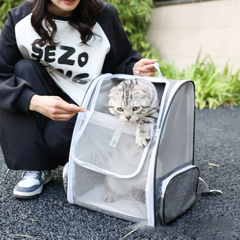 Sac a dos de transport pour Chat MonAmiFidèle