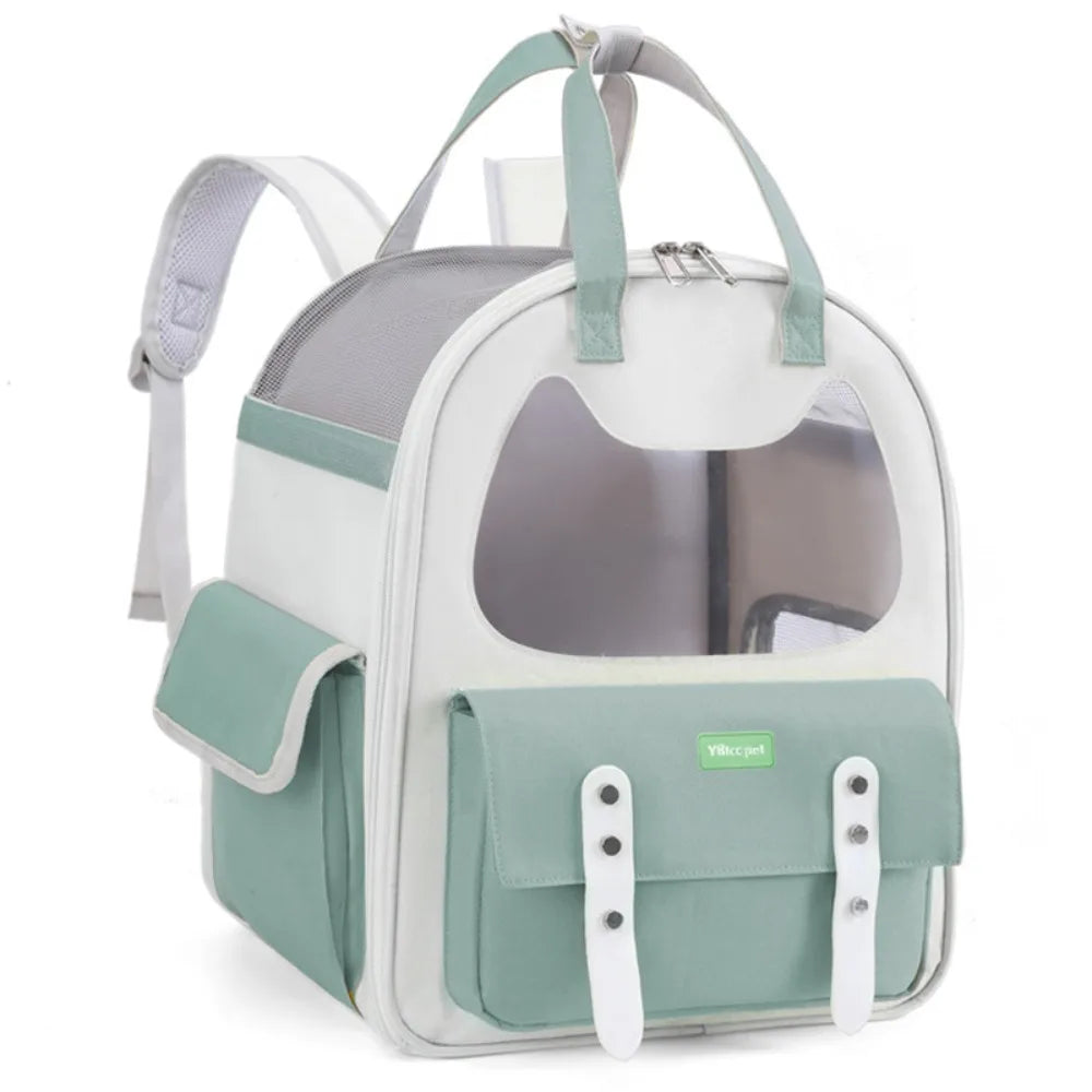 Sac à Dos pour Chat Hublot tête de chat MonAmiFidèle