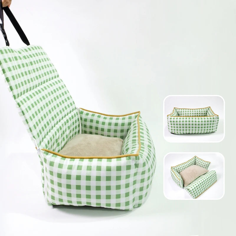Detachable Dog Car Seat Bag Pet Travel Backpack Pet Handbag Carrier Bag Lightweight Cat Foldable Dog Bag For Traveling MonAmiFidèle