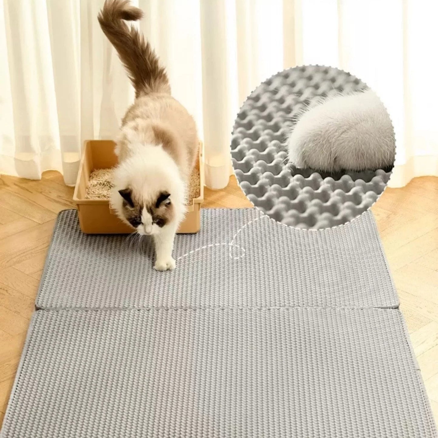 Tapis Litière Chat Imperméable MonAmiFidèle