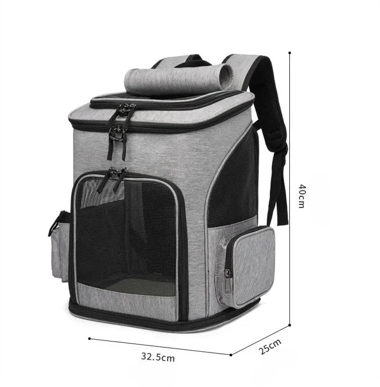 Sac à dos transport pour Chat extensible MonAmiFidèle