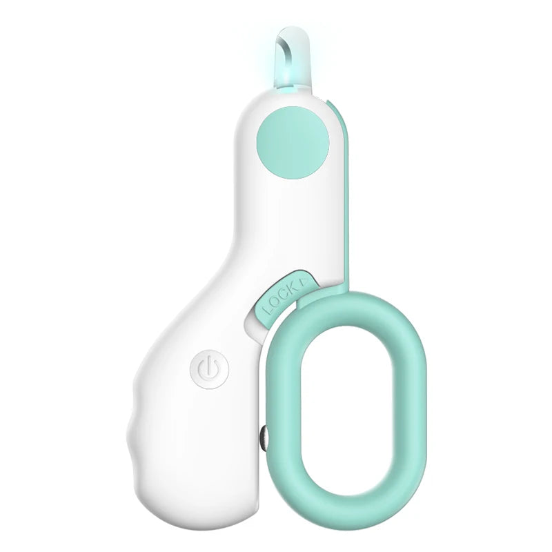 LED Light Cat Dog Nail Clipper Cutter Professional Pet Claw Trimmer with Safety Lock Puppy Kitten Animals Care Grooming Tool Kit MonAmiFidèle