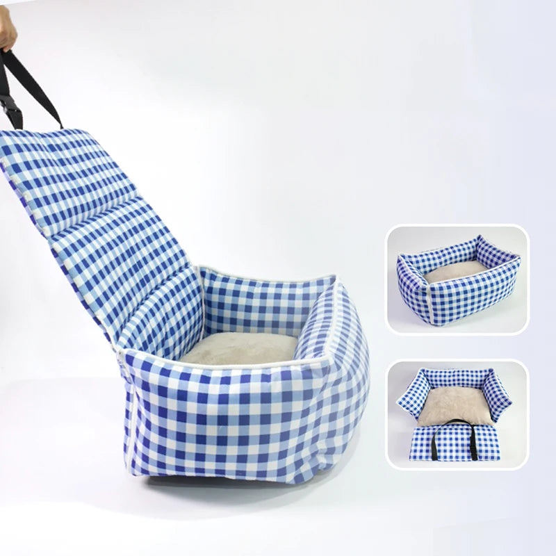 Detachable Dog Car Seat Bag Pet Travel Backpack Pet Handbag Carrier Bag Lightweight Cat Foldable Dog Bag For Traveling MonAmiFidèle