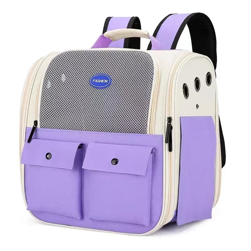 Sac à Dos Chat Grande Capacité Aéré et Pliable MonAmiFidèle