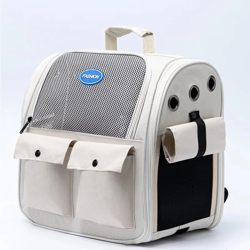 Sac à Dos Chat Grande Capacité Aéré et Pliable MonAmiFidèle