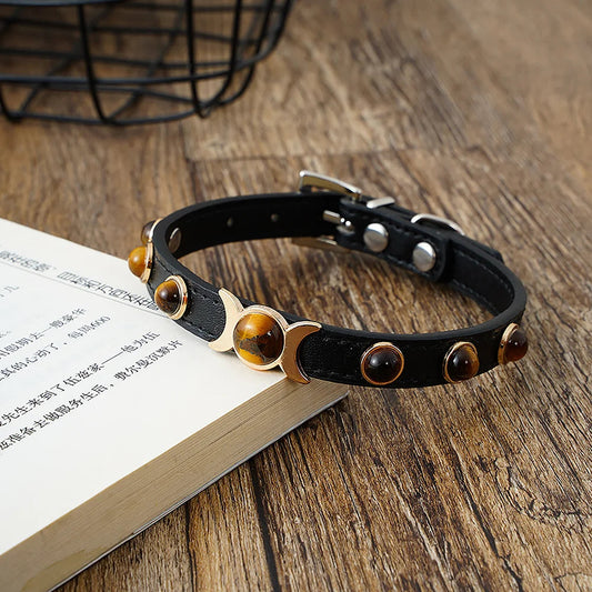 Collier pour Chien avec Pierres MonAmiFidèle