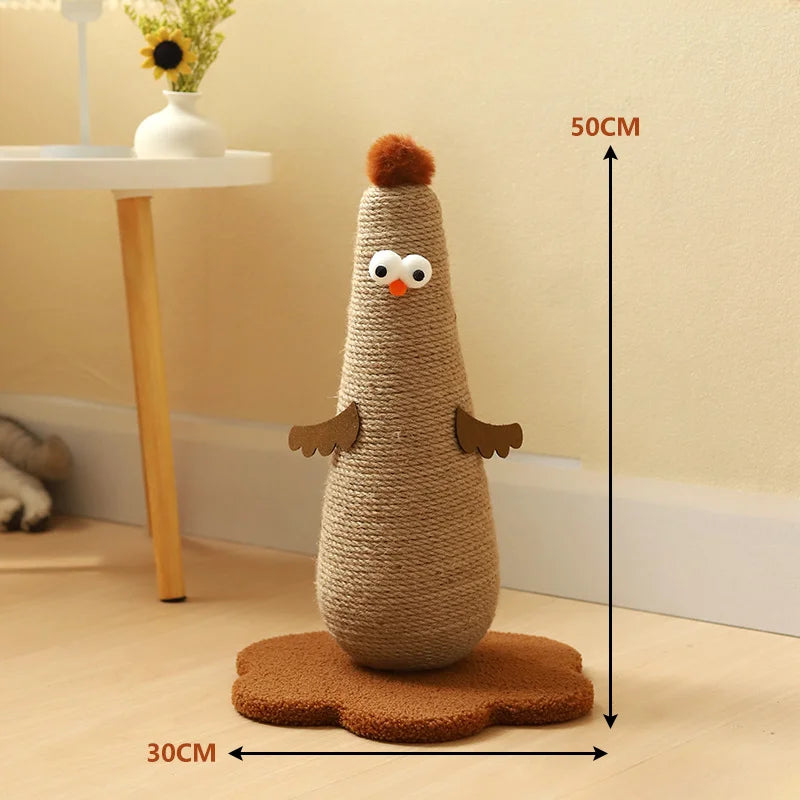 Vertical cat scratching board, sisal cat climbing frame, climbing tree house tower, cat scratcher, claw grinder, cat toys MonAmiFidèle