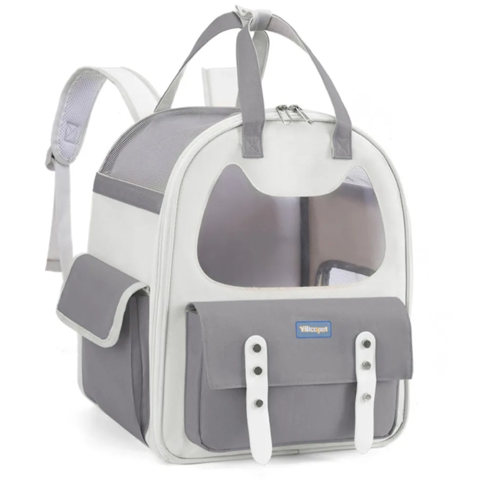 Sac à Dos pour Chat Hublot tête de chat MonAmiFidèle