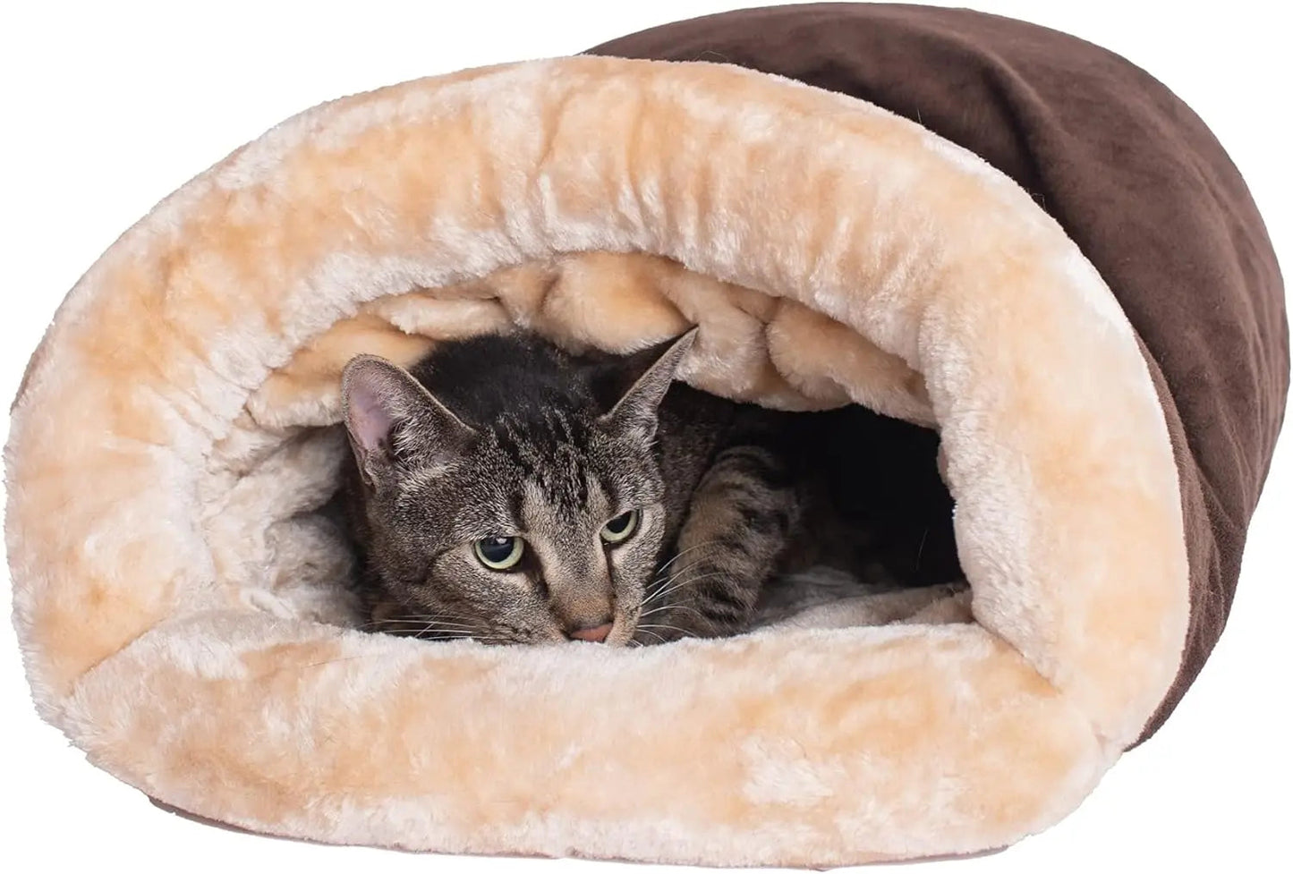 Autumn and Winter Cat Sleeping Bag Semi-enclosed Cat Nest Warm Small and Medium-sized Pet Nest Can Be Disassembled and Washed MonAmiFidèle