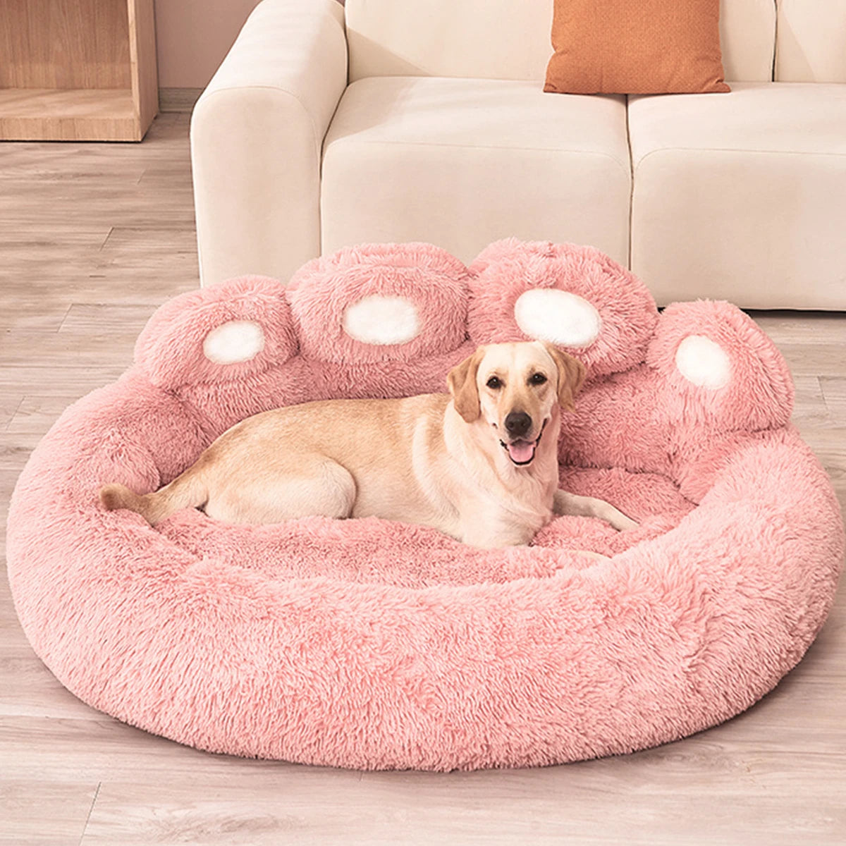 Coussin fluffy chien MonAmiFidèle