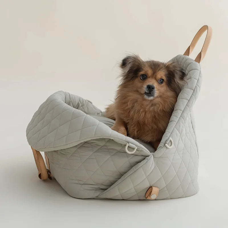Luxury Outdoor Pet Bag Waterproof Portable Hand Bag For Puppy Cat Multi-use Pet Carrier Bag Dog Car Seat Travel Bag MonAmiFidèle