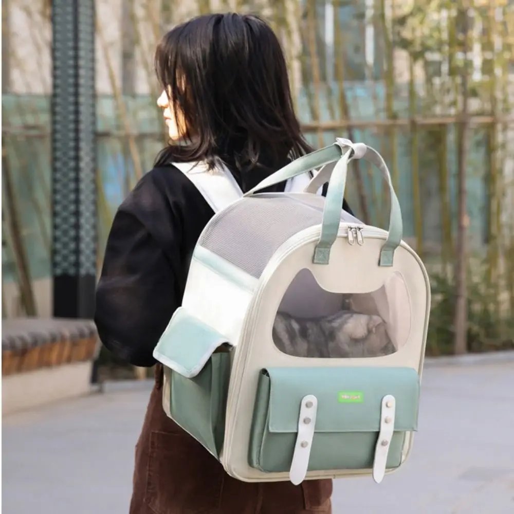 Sac à Dos pour Chat Hublot tête de chat MonAmiFidèle