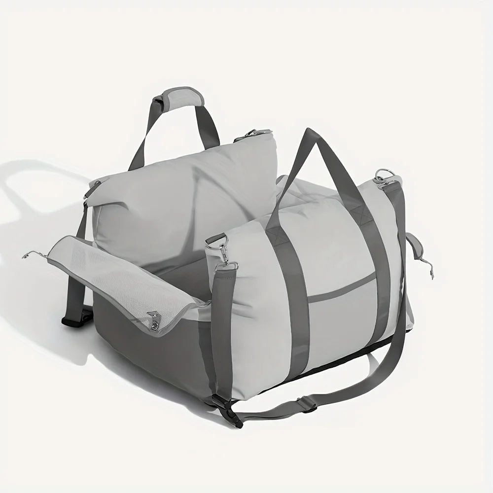 Dog Car Seat with Safety Belt Four Season Universal Luxury Dog Car Seat Dog Beds for Outdoor Travel Pet Carrier Pet Carrier Bag MonAmiFidèle