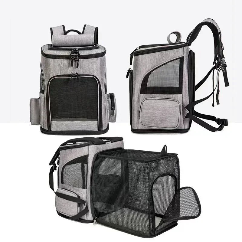 Sac à dos transport pour Chat extensible MonAmiFidèle