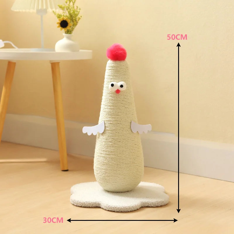 Vertical cat scratching board, sisal cat climbing frame, climbing tree house tower, cat scratcher, claw grinder, cat toys MonAmiFidèle