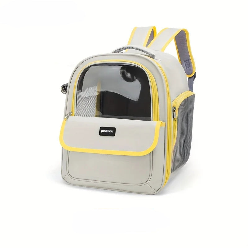 Sac à Dos transport pour Chat Capsule Transparent MonAmiFidèle