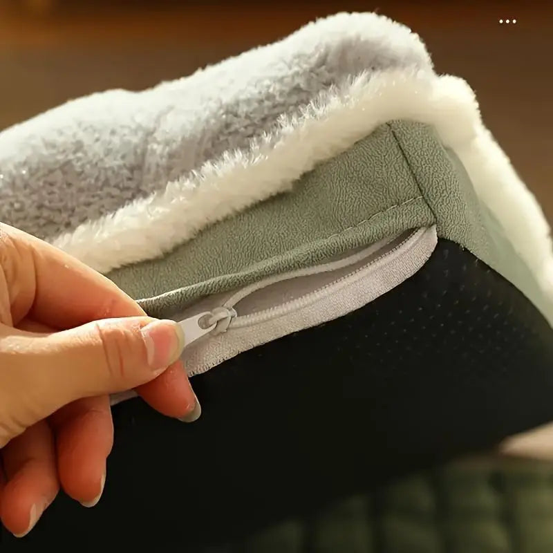 Pet Bed Mat with Zipper Remolvable Elastic Cat Bed for Dog Sleeping Mat Small Washable Cat Nest Pet Sofa Cushion for Medium Dog MonAmiFidèle