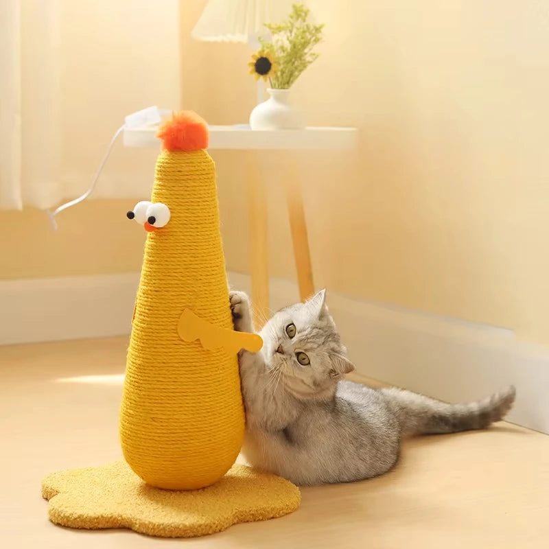 Vertical cat scratching board, sisal cat climbing frame, climbing tree house tower, cat scratcher, claw grinder, cat toys MonAmiFidèle