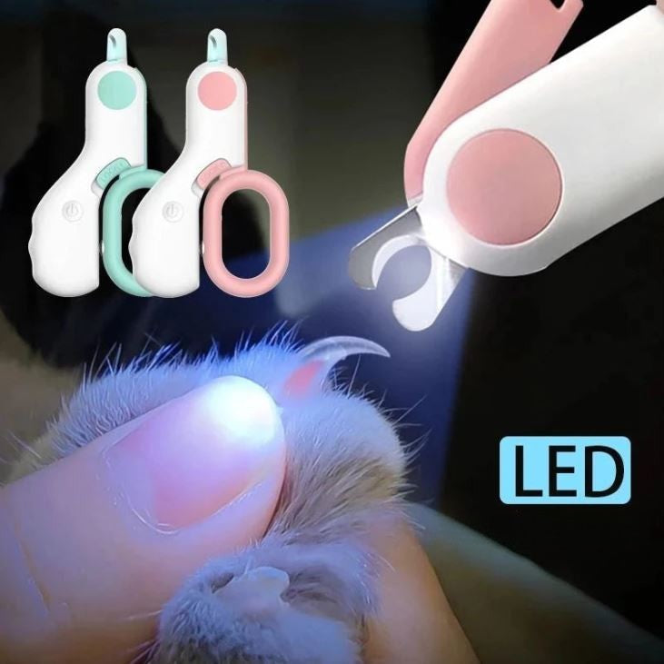 Coupe griffe Chat avec lumière LED MonAmiFidèle