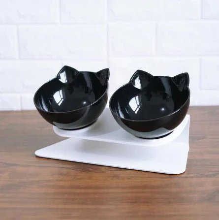 Double gamelle pour Chat Inclinée MonAmiFidèle
