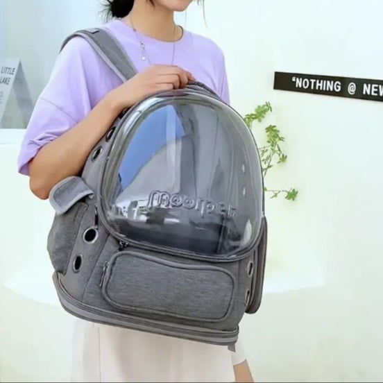 Sac à dos transport Chat avec Bulle MonAmiFidèle
