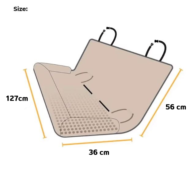 Housse siège auto Chien Imperméable MonAmiFidèle