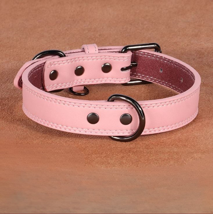 Collier en cuir pour Chien MonAmiFidèle