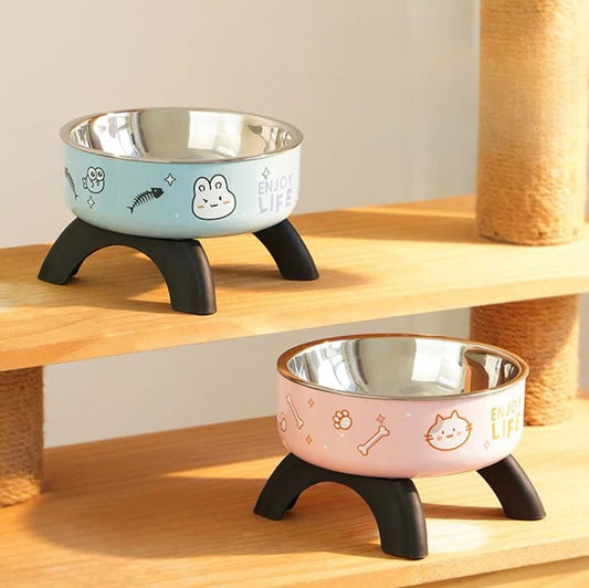 Gamelle en Inox pour Chat mignon MonAmiFidèle