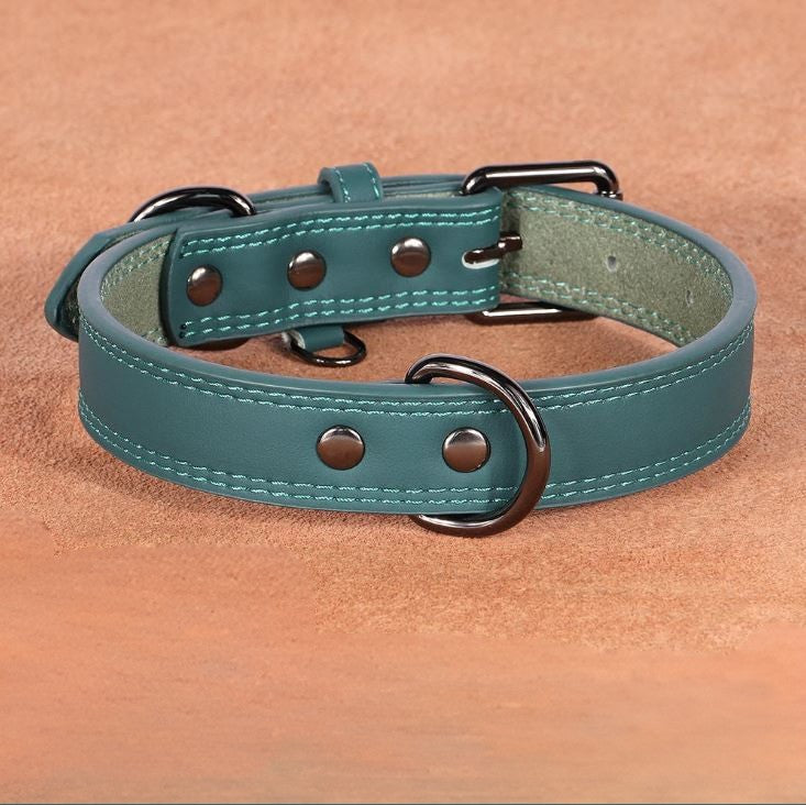 Collier en cuir pour Chien MonAmiFidèle