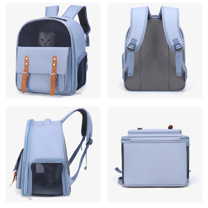 Sac de transport chat grande poches MonAmiFidèle
