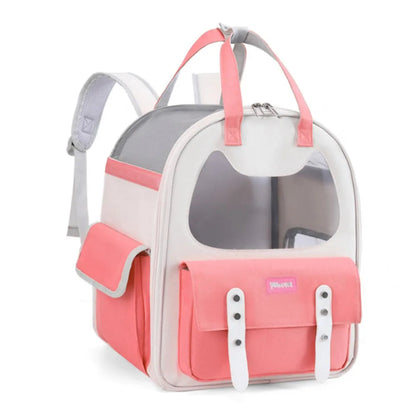 Sac à Dos pour Chat Hublot tête de chat MonAmiFidèle