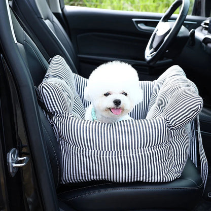 Pet Car Safety Seat Bed Pad Kennel Removable Washable Pet Supplies Four Season Universal Outdoors Traveling Indoor Dog Car Seat MonAmiFidèle