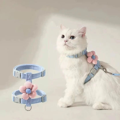 Harnais Laisse Chat Mignon MonAmiFidèle